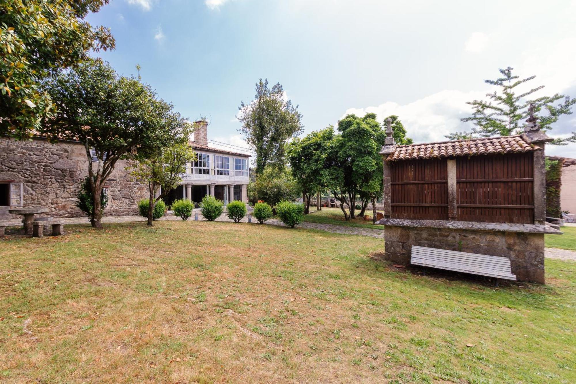 Вилла Casa Grande De Cornide Santiago De Compostela Тео Экстерьер фото