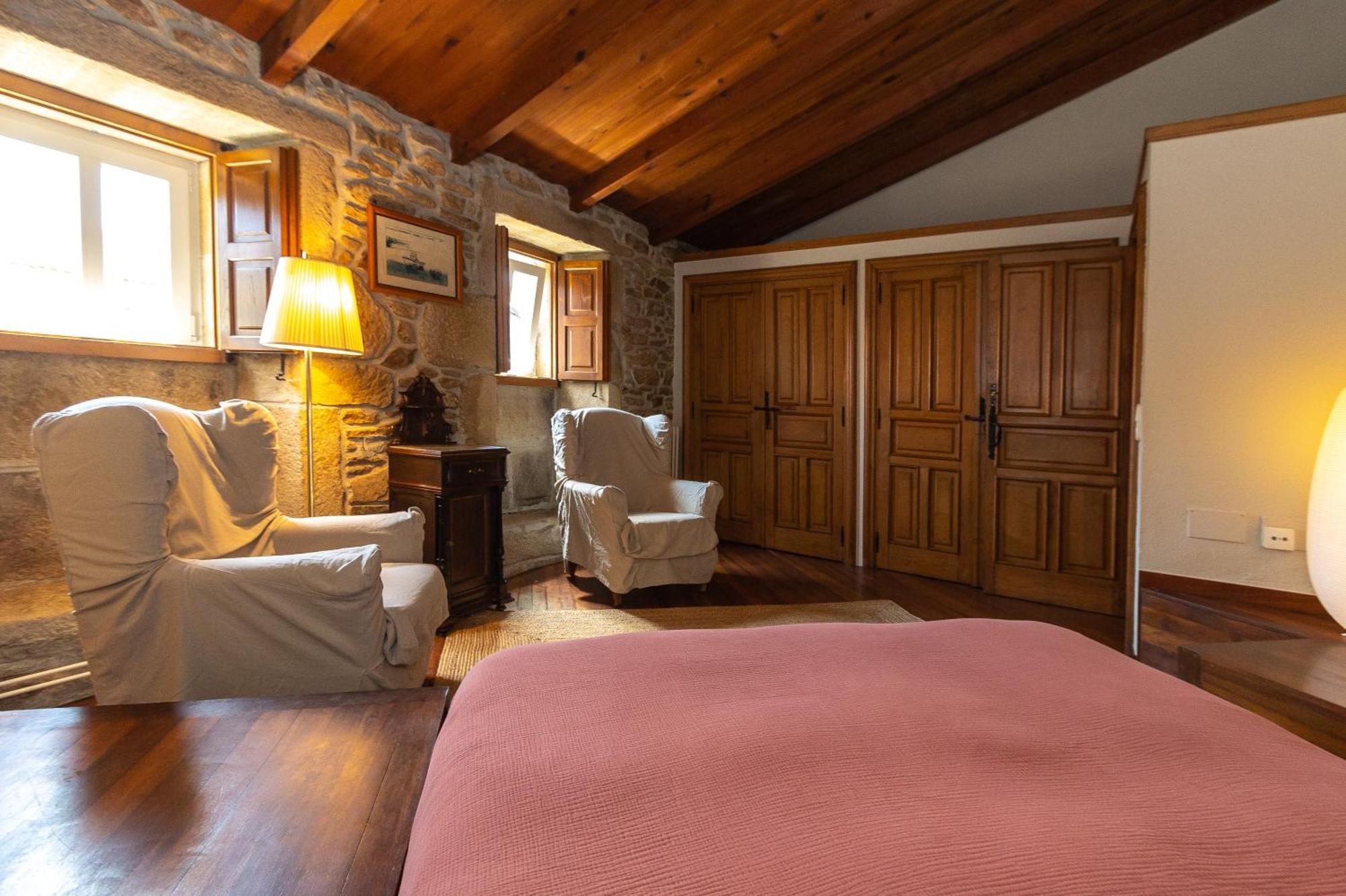 Вилла Casa Grande De Cornide Santiago De Compostela Тео Экстерьер фото