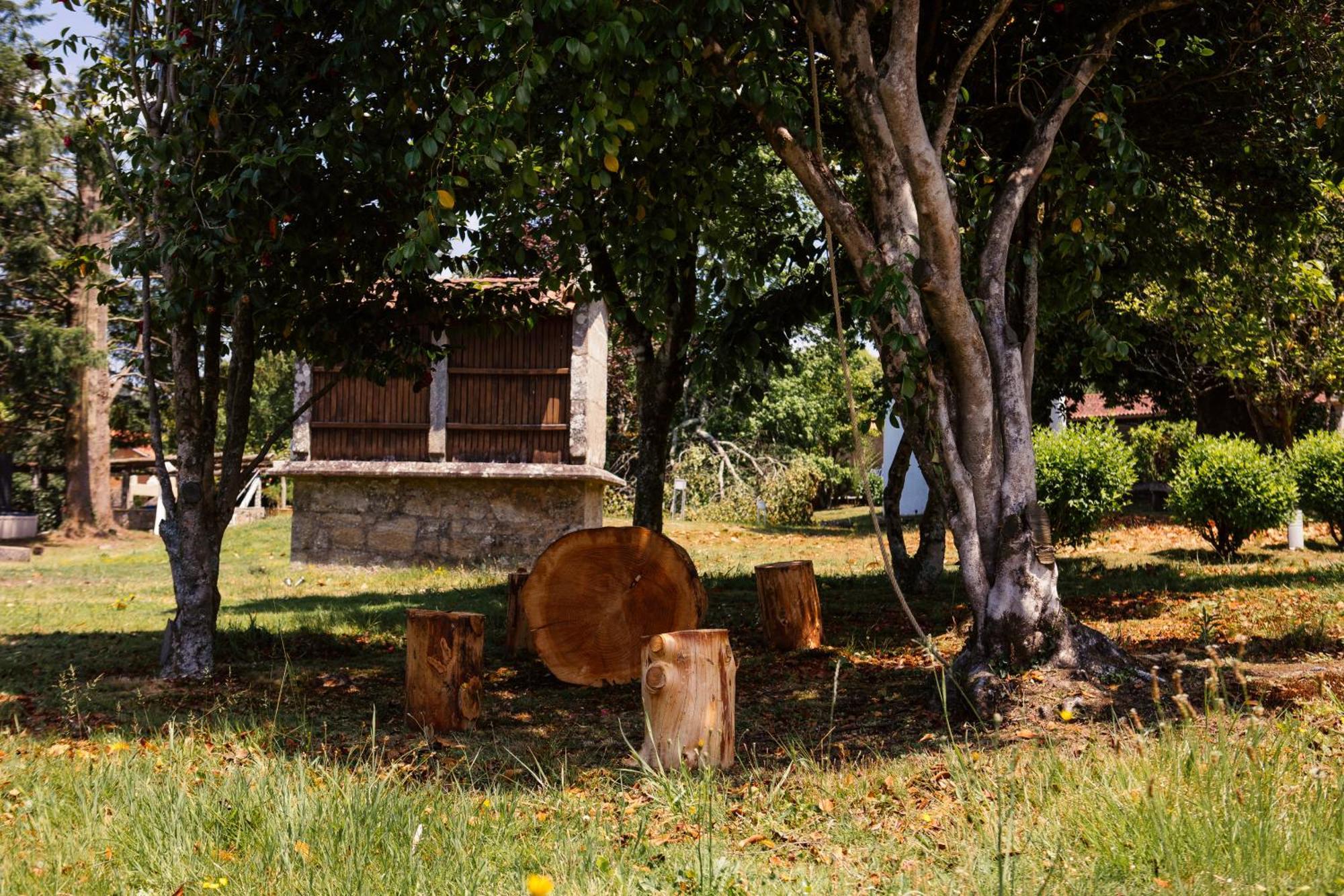 Вилла Casa Grande De Cornide Santiago De Compostela Тео Экстерьер фото