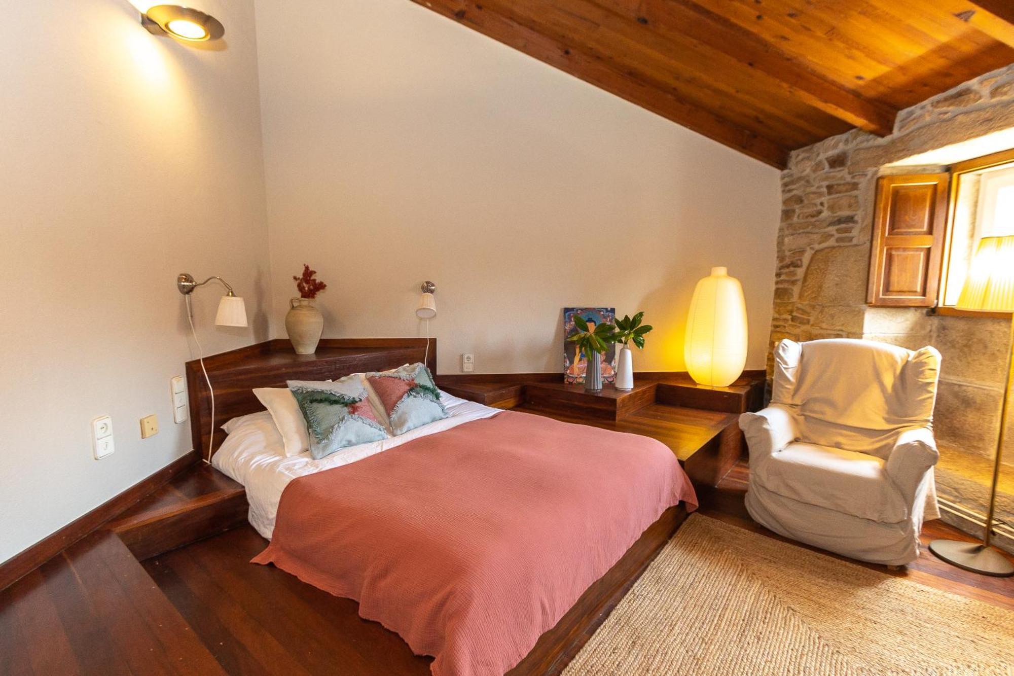 Вилла Casa Grande De Cornide Santiago De Compostela Тео Экстерьер фото